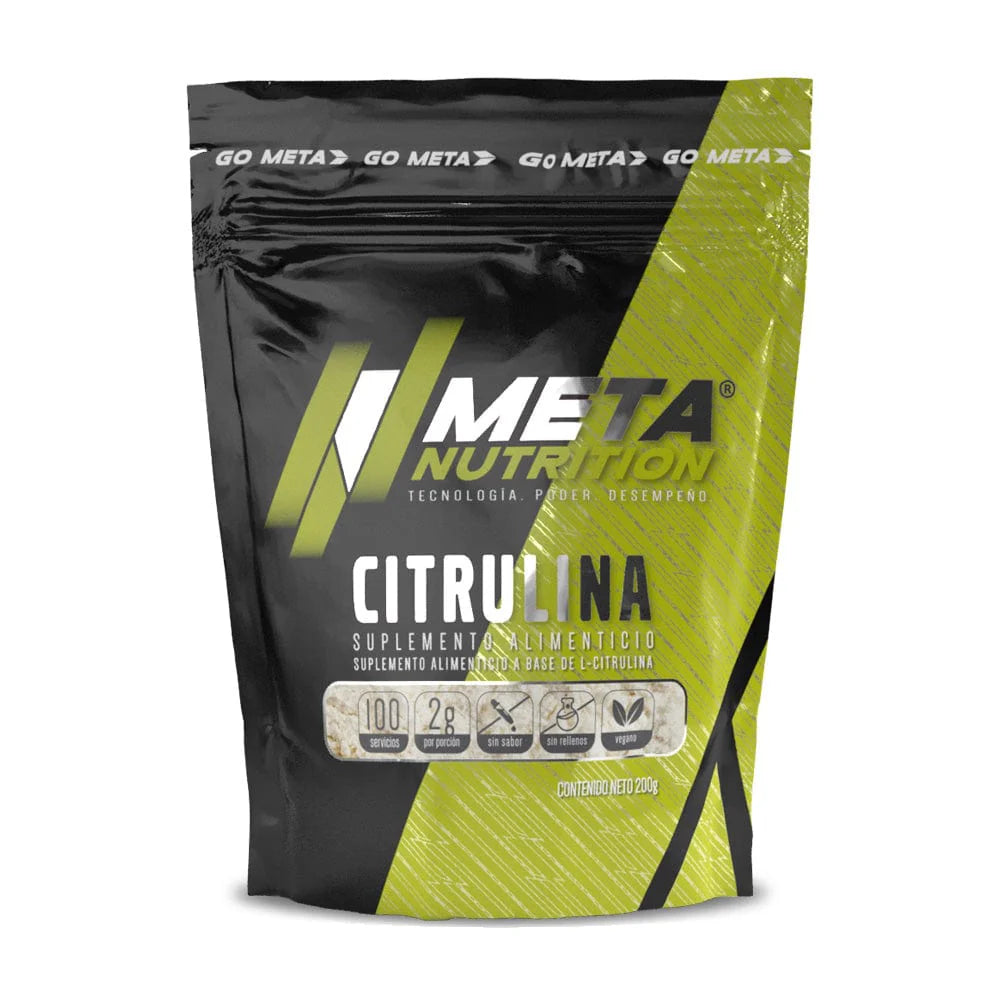 CITRULINA 200 GR. 100 SERV META NUTRITION
