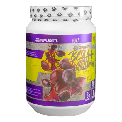 43 Supplements BCAA + Glutamina 750 gr