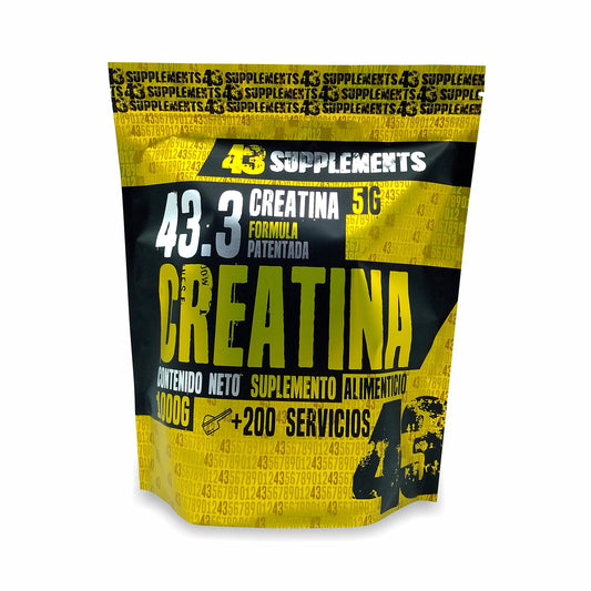 43 Supplements Creatina Monohidratada